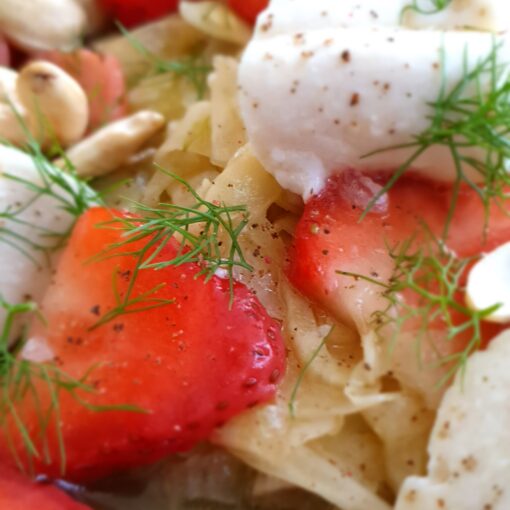 Fenchelsalat Nahaufnahme